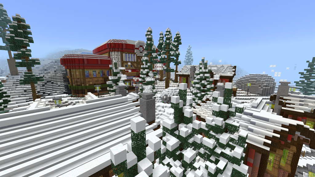 Ice Town in PokéCraft
