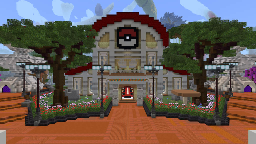 Spawn & Pokécenter in PokéCraft
